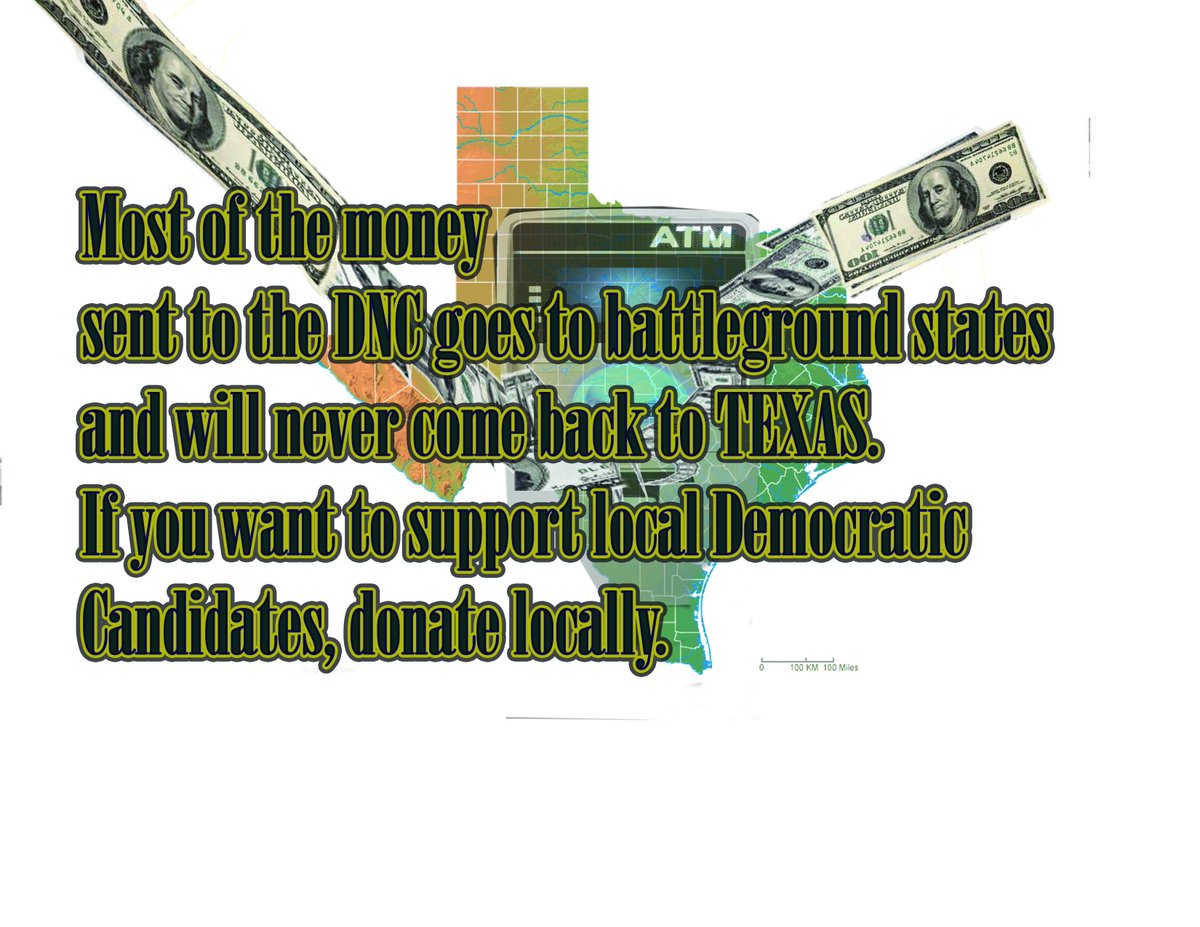 If you want to support local Democratic Candidates, donate Locally.