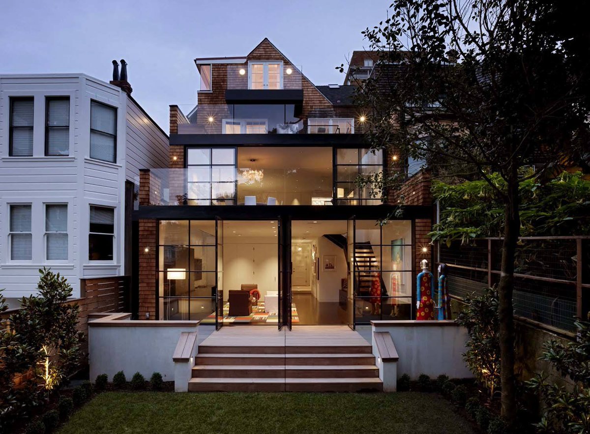 OneKindesign's tweet image. Stunning remodel in San Francisco opens to the outdoors onekindesign.com/2016/03/06/stu…