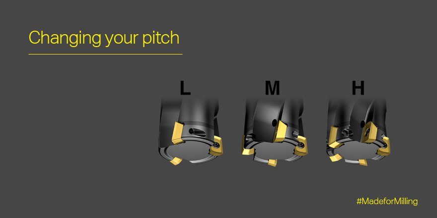 SandvikCoro_JP's tweet image. フライス加工でのびびりや消費動力の問題でお悩みの場合、ピッチの変更が役立ちます。 #MadeforMilling
bit.ly/2aKq3Jy