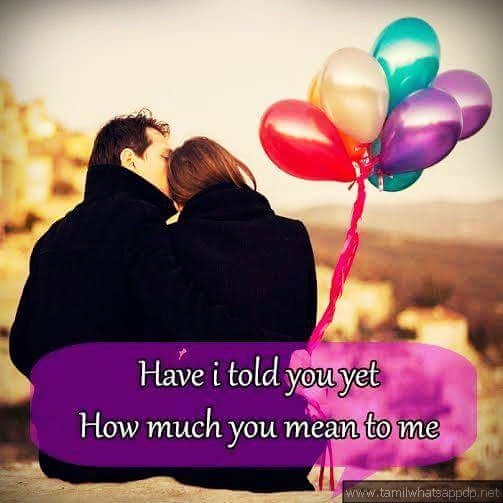 Tamil Whatsapp Dp On Twitter Do You Know How Much I Love You
