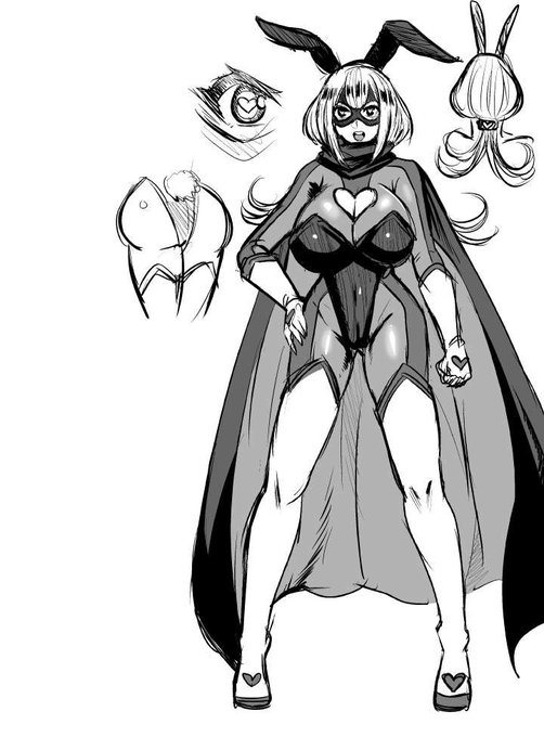 没ったキャラデザ 