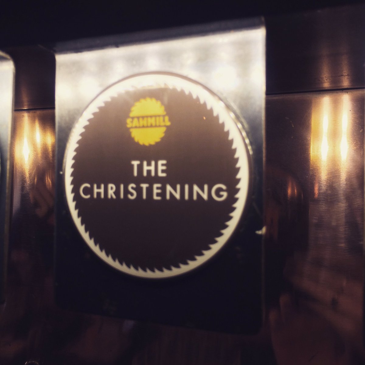 <a href="/SawmillBrewing/">Sawmill Brewery</a> The Christening - on tap now! #craftbeer #Auckland