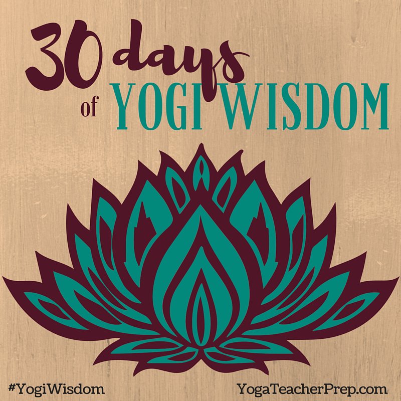 Get over your summer #yoga slump w/ 30 days of mind-stretching #yogiwisdom. Don't miss out: ow.ly/zcoP302FexJ