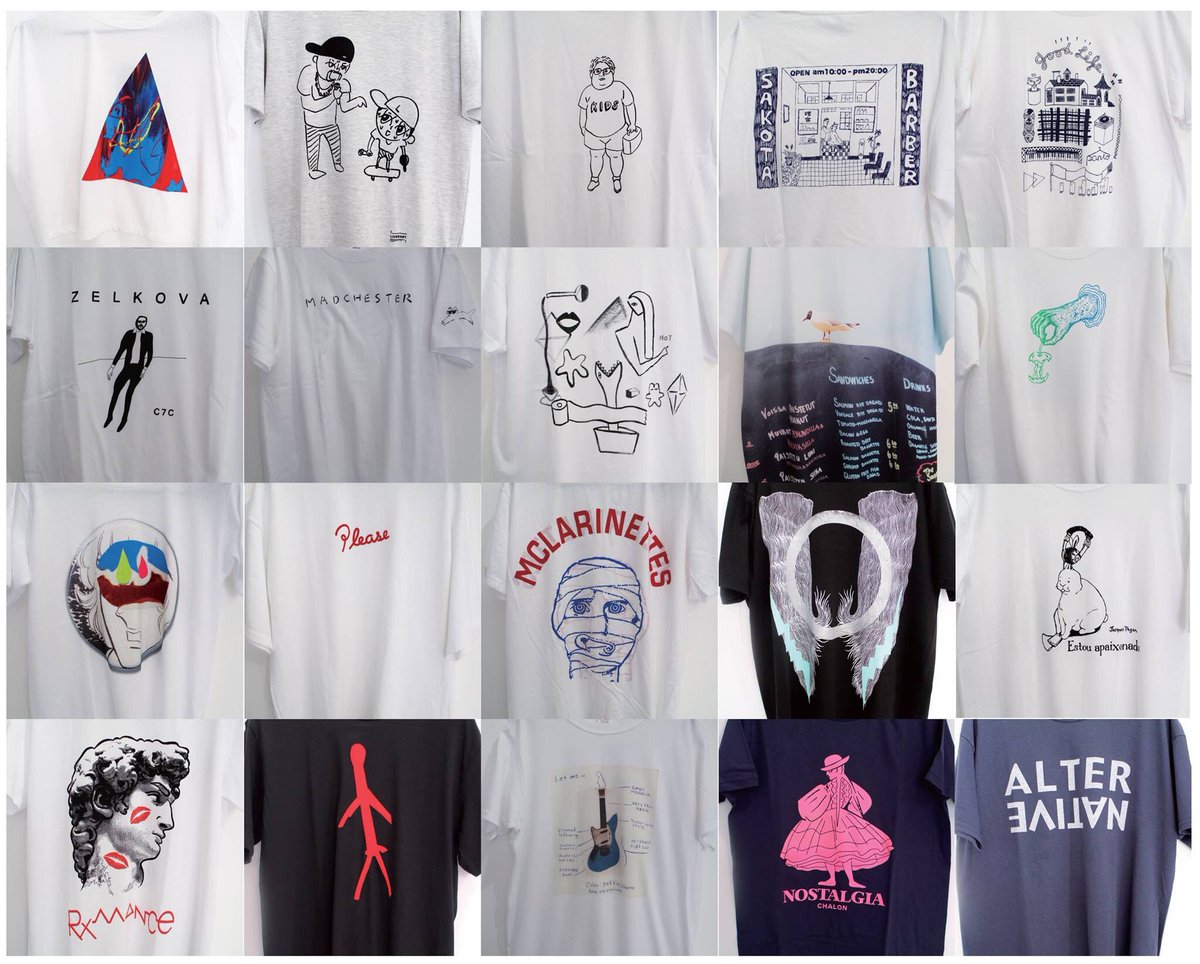 massirochuntis's tweet photo. C7Cにて『T- SHIRTS AND ZINE EXHIBITON Vol.4』に出展しています。一点もののTシャツつくりました https://t.co/a8l1ShgGA9