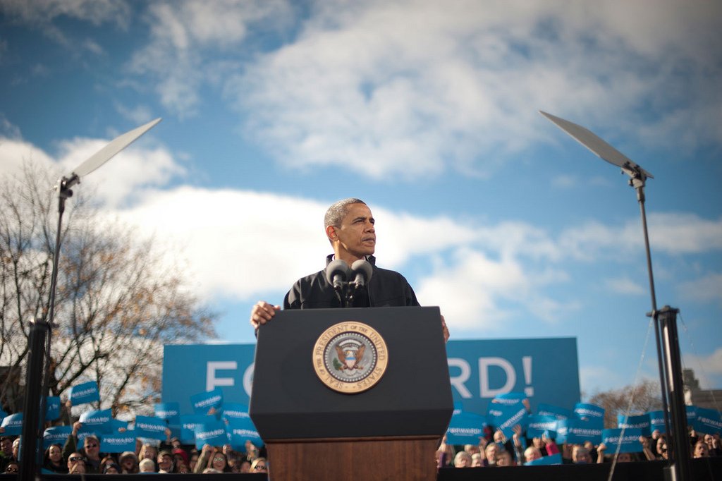 TheDemocrats's tweet image. “Don’t boo. Vote.” -President Obama iwillvote.com