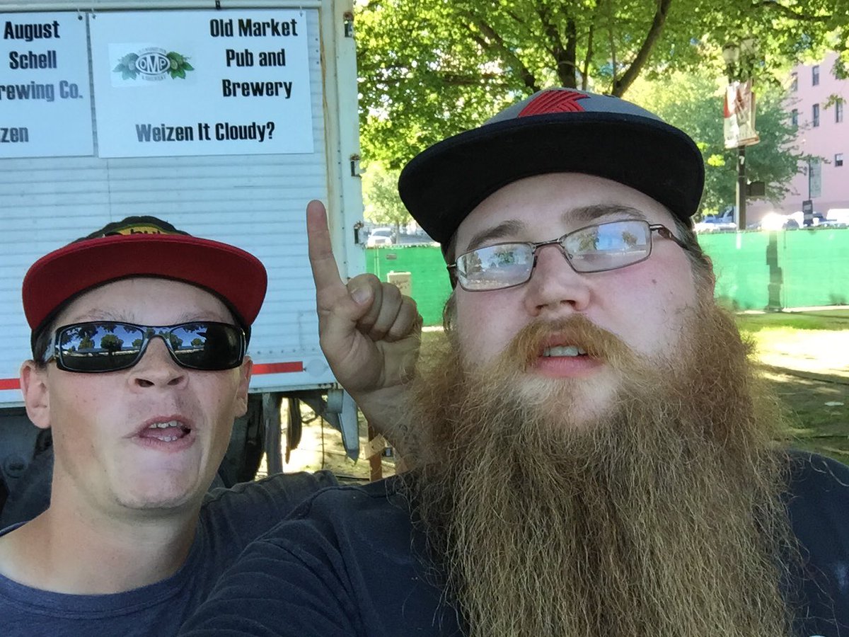 Our Brewers having fun at #OBF16 #drinkbeerhere