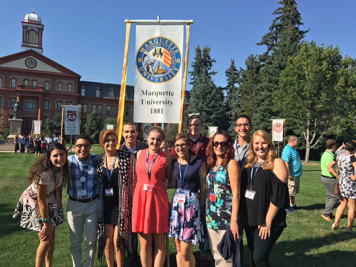 MUStudentGov's tweet photo. Proud to represent @MarquetteU at the #NJSLC conference at @RegisUniversity! https://t.co/wSyZ2CYYIP