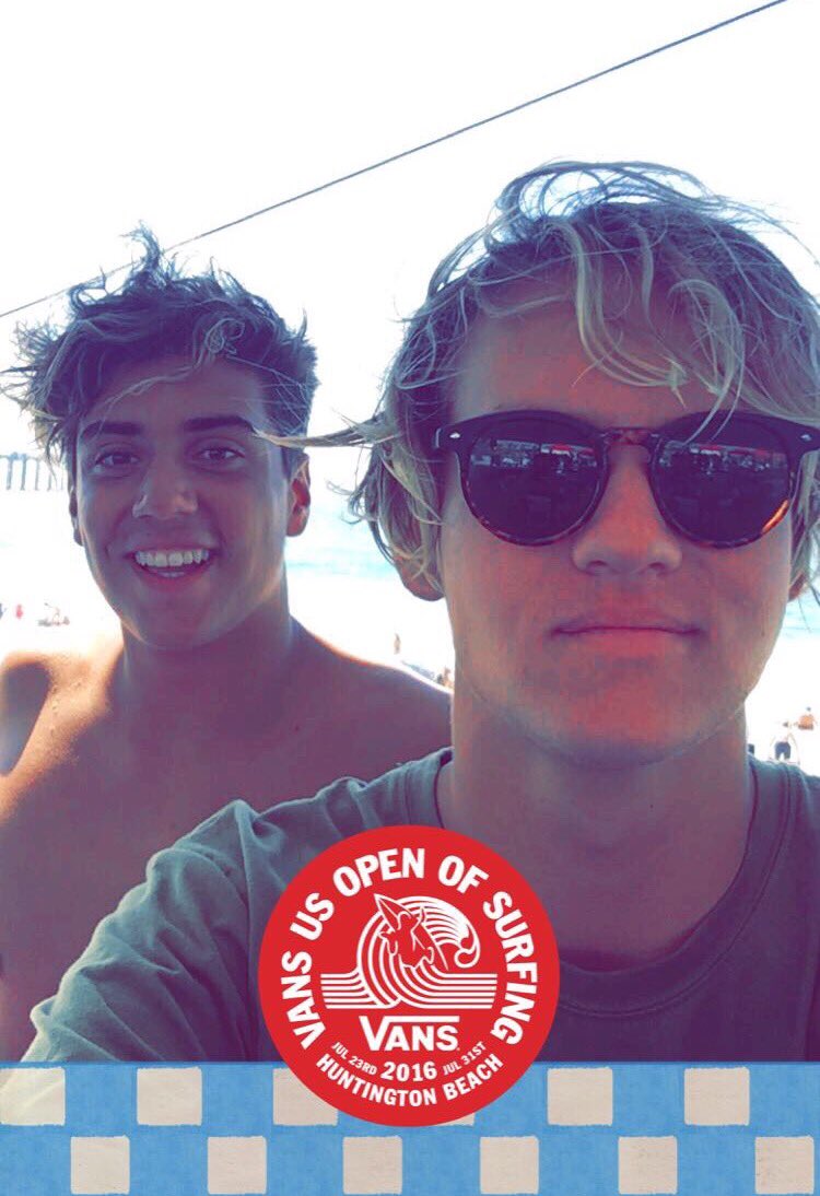 DamnDaniel's tweet photo. Good times, thanks @wsl and @usopenofsurf ! #VANS #usopenofsurfing https://t.co/Ov30PnXN3K