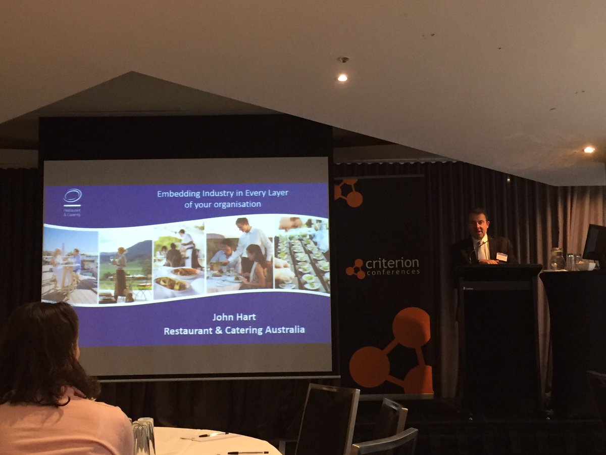 waperry's tweet photo. Embedding industry in every layer of your organisation spotlight John Hart @RestCatering @CriterionConfs #qualityvet https://t.co/61vL4xtDvk