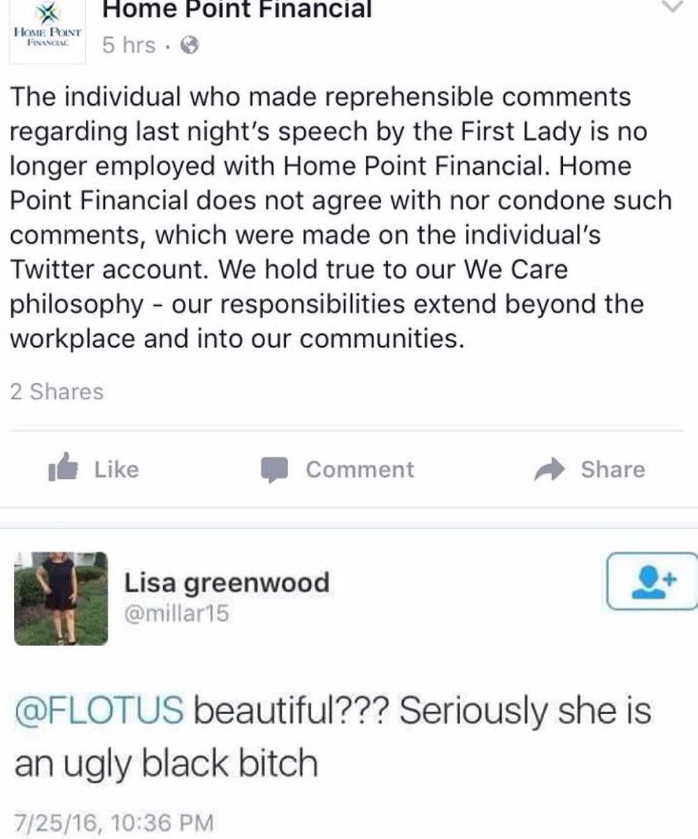 susher244's tweet photo. Lisa Greenwood Is entitled to her opinion, but now I hope your opinion can pay your bills. https://t.co/uKFS87EFek