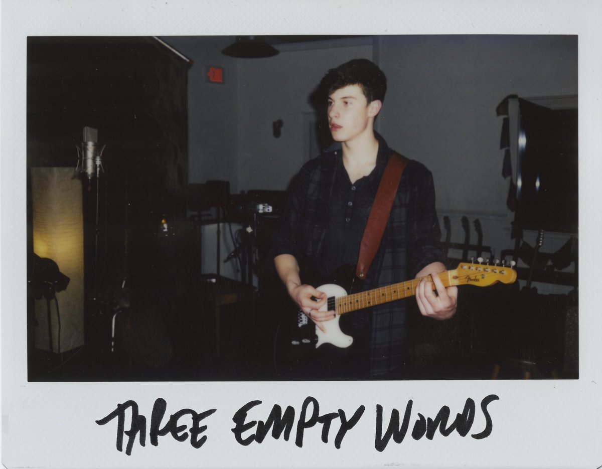 ShawnMendes's tweet photo. #ThreeEmptyWordsAtMidnight https://t.co/nRWPS7LjMh https://t.co/OrxdkOyXax