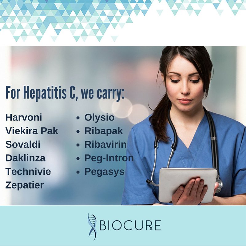 BiocureRx's tweet photo. #BioCure #SpecialtyPharmacy #HepC https://t.co/e29MKbfskt