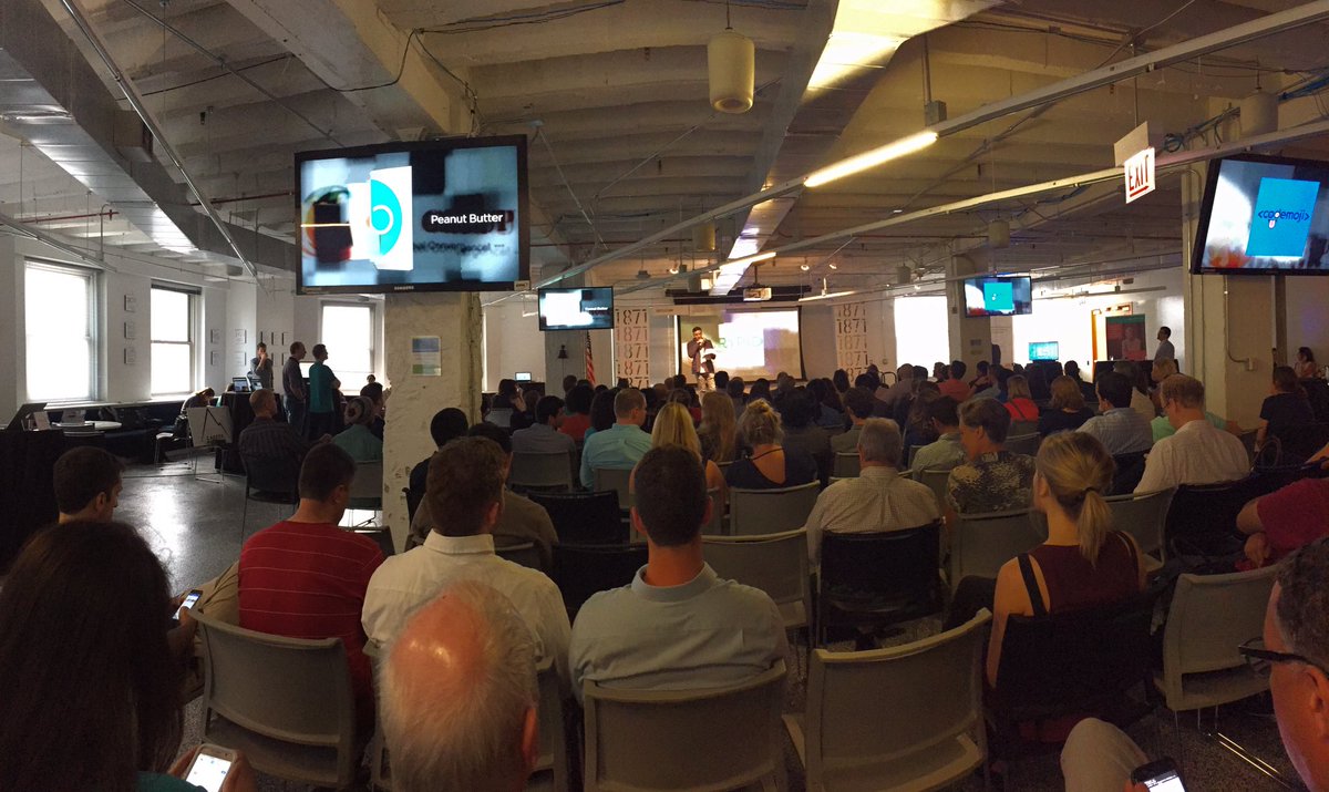 DMikeAsem's tweet photo. .@FrankGruber kicking things off with @TechCoHQ @1871Chicago. Excited for the #startups! #TechCoChi https://t.co/jFJkUzBIEi
