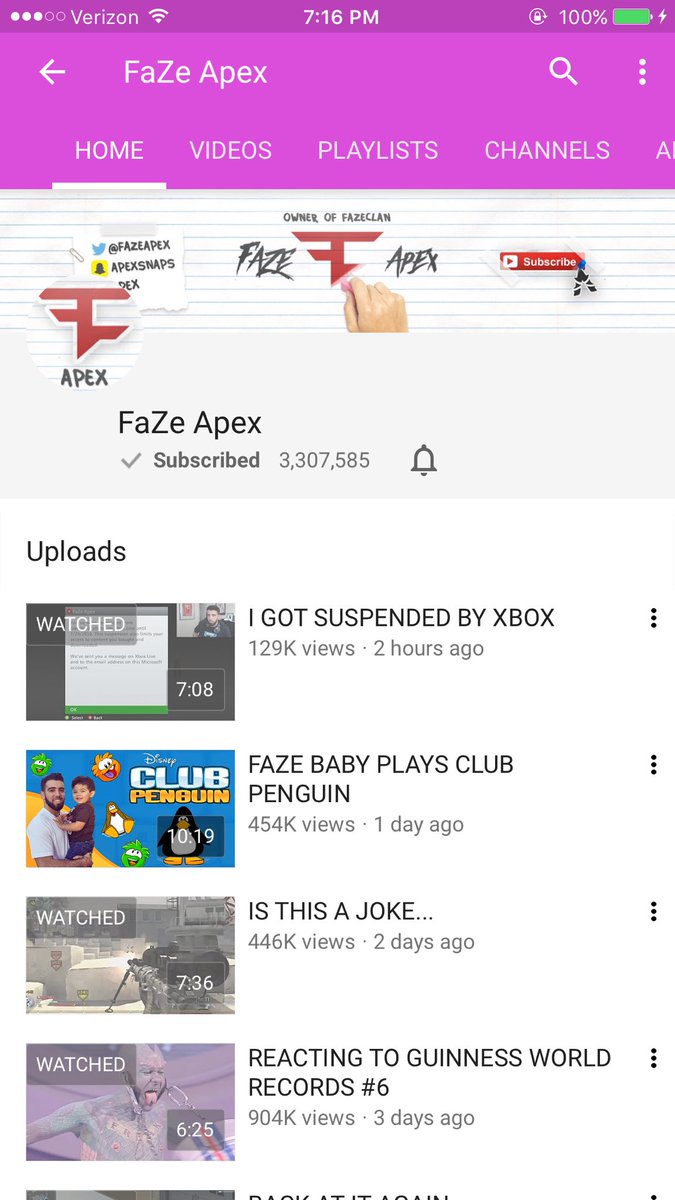 diggers_grave's tweet photo. @FaZeApex if you follow me I'll just cry 😂 I been a subscriber since 2013 of summer!!!! https://t.co/cVwqzRVIqF