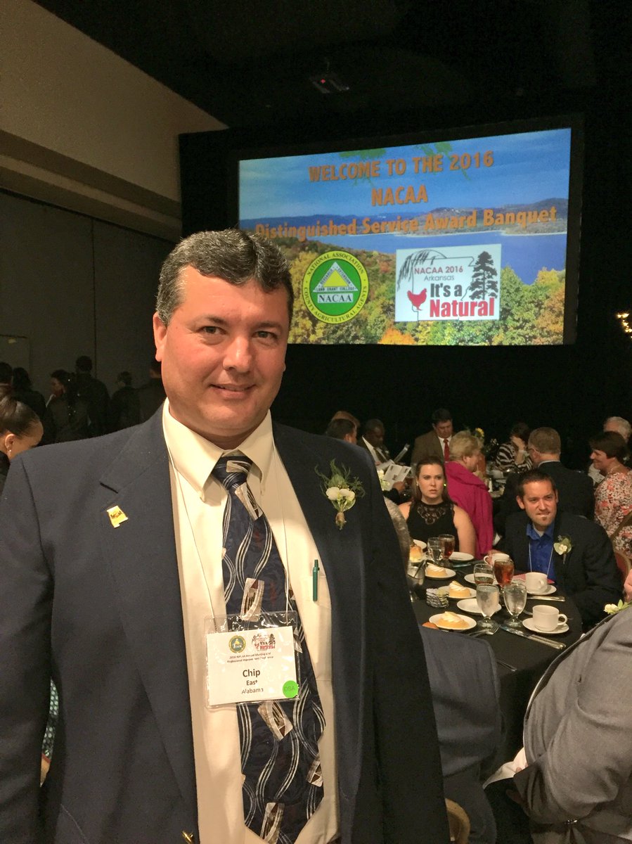 Our very own Chip East received the Distinguish Service Award <a href="/ACESedu/">Alabama Extension</a> #NACAA2016