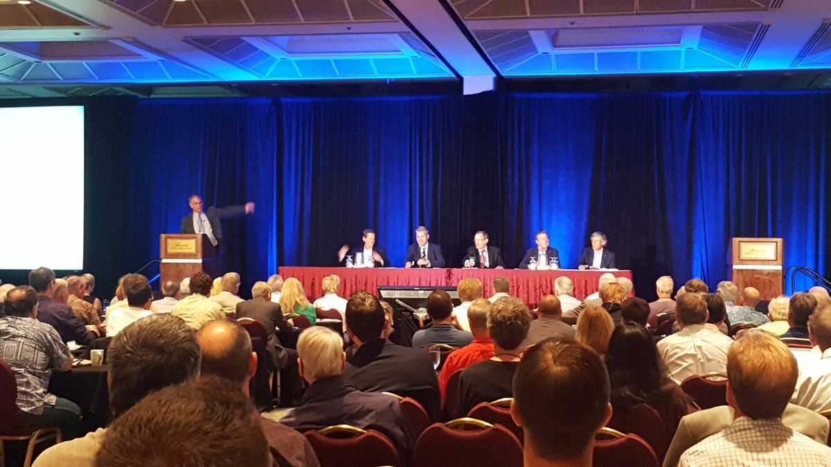 INN_Editorial's tweet photo. Panel with Ross Beaty, Robert Friedland, Randy Smallwood, Bob Quartermain, Rob McEwen @sprottglobal https://t.co/iFuuWzdBN4