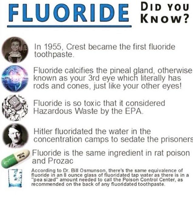 WaterFiltering's tweet image. some things are better left untouched..like Fluoride! We have flouride free systems available for your families