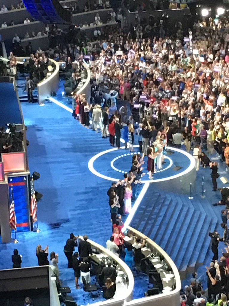 JackSullivanJr's tweet photo. "What the world needs now is love, sweet love!" #DemsInPhilly @DisciplesJAN #DemConvention @DC4PW @MVFRUS https://t.co/ycetVeUhJ5