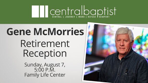 One of our favorite people and greatest role models is retiring after 37 years.  We are much better because of him.