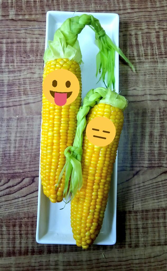 ぱんだ 大好きとうもろこし ラーメンマンと ワンピースに出てくる鼻毛を三つ編みのオッチャン に見えるのは私だけ S ๑ ๑ 今のところ佐野で買ったゴールドラッシュ が今年1番で甘くて美味しいなぁ T Co Aojkla93q1 Twitter