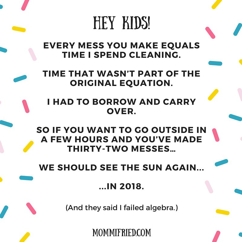 mommifried's tweet image. I obviously wrote the book on algebra. #mommath #parentingbadass