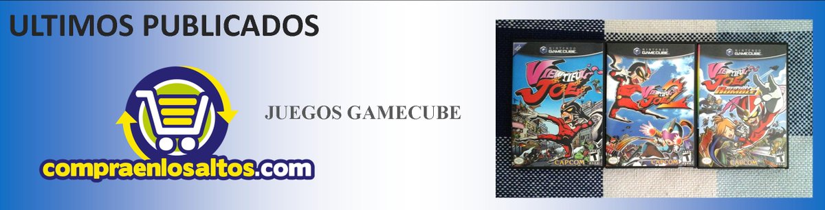 COMPRA5000's tweet image. JUEGOS GAME CUBE