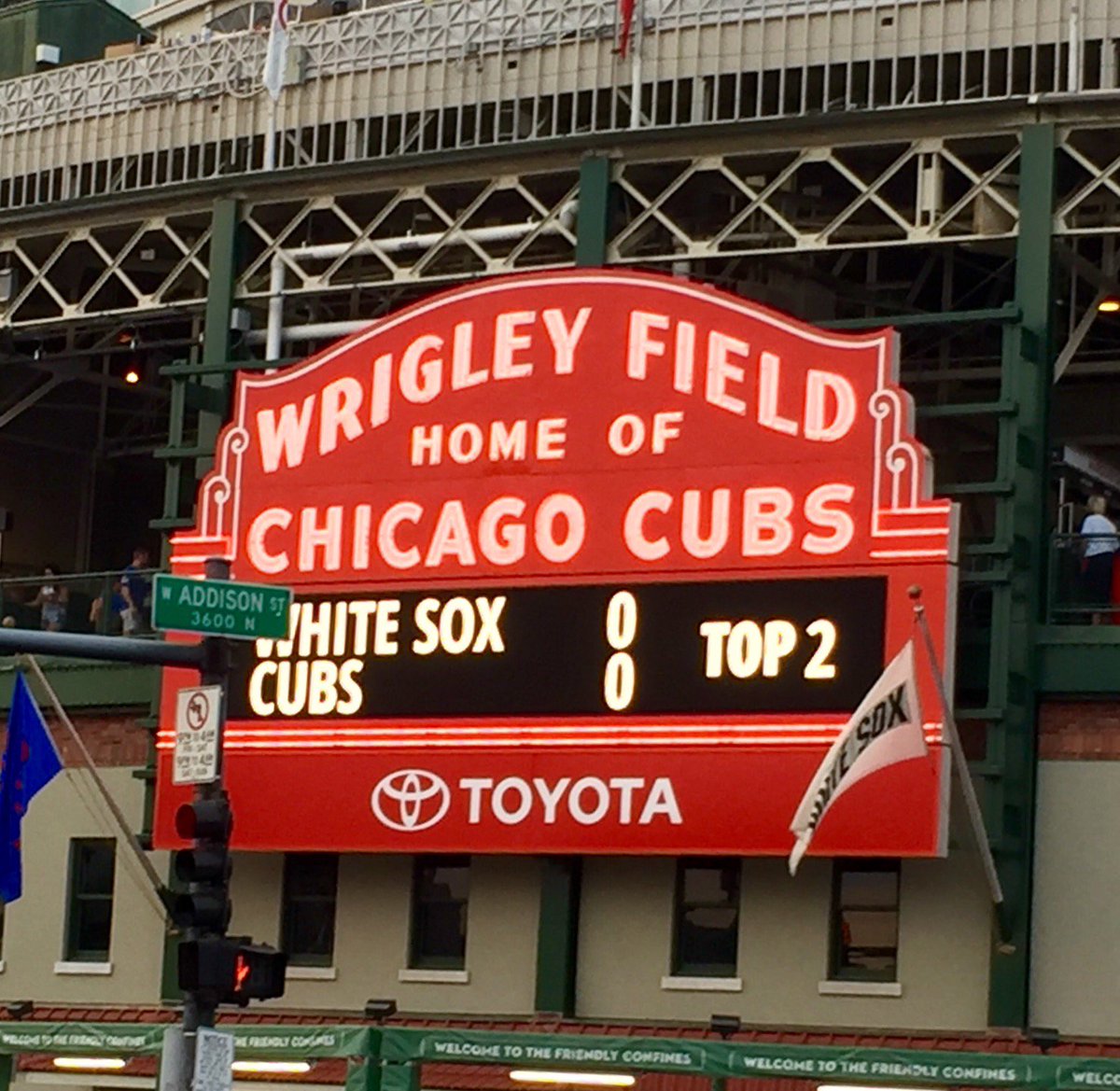 jcvtcb's tweet photo. #CSClientLove (@ Wrigley Field - @cubs for Chicago White Sox vs Chicago Cubs in Chicago, IL) https://t.co/sbbz1Yl1af https://t.co/9MGsBovh77