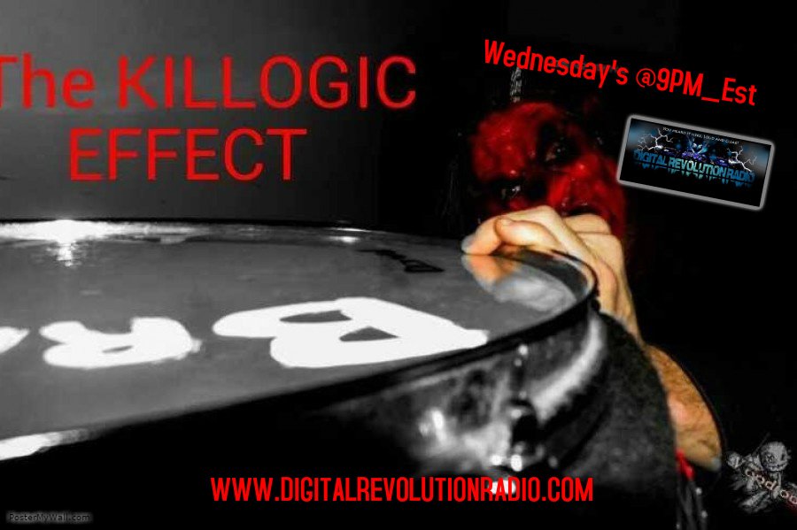 drrradio's tweet photo. Coming up at 9pm-Est its #TheKillogicEffect on www.digitalrevolutionradio,com @KillogicFilth RT RT RT https://t.co/b8KXFL50EI