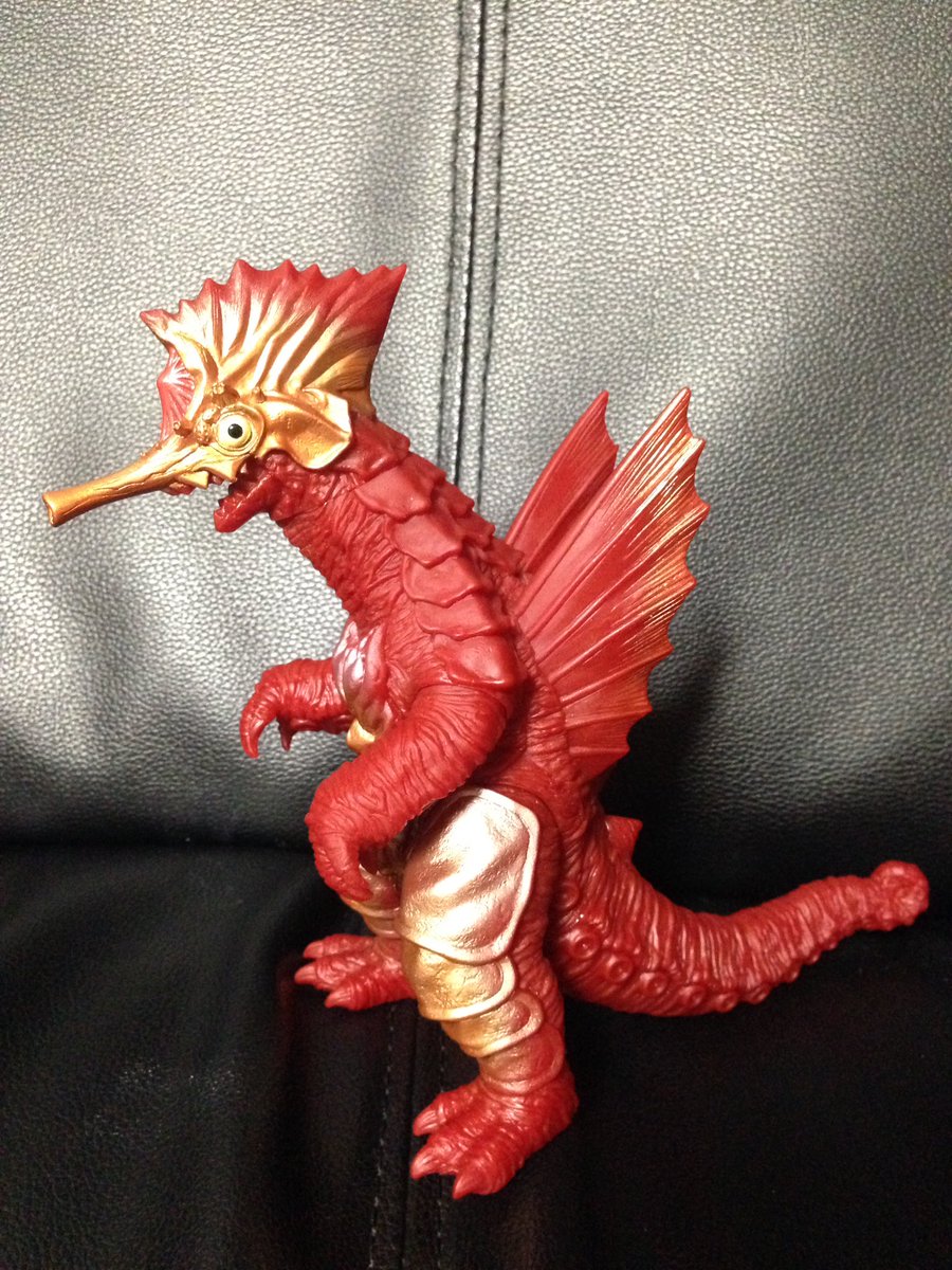 ウルトラ怪獣DXよりマガジャッパ(リペイント) タツノオトシゴとタコを