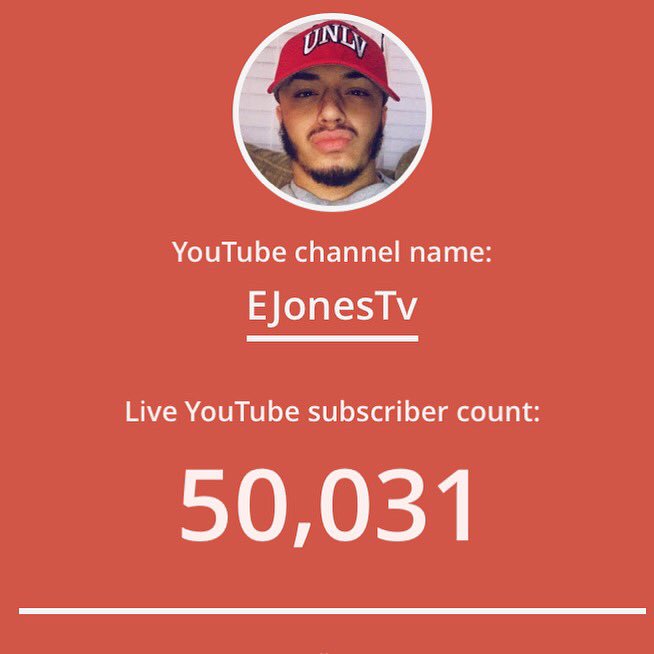 e_jonesss's tweet photo. Just hit 50k subscribes today , wow . Thank you all foreal 🙏🏻💯 #ejonestv https://t.co/XSWR8D3Jio