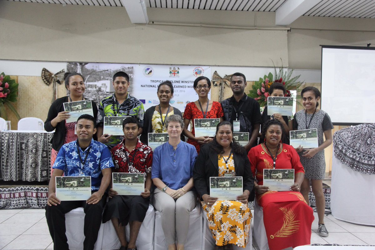 spc_live's tweet photo. Thank you and congratulations to our social media & rapporteur team from @UniSouthPacific #TCWinston #LLFiji https://t.co/zJFZ2TXnJh