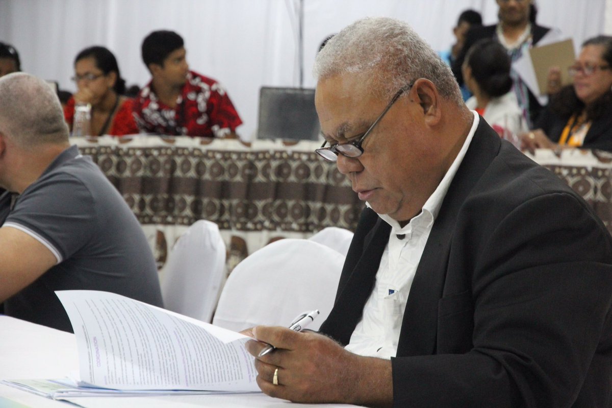 spc_live's tweet photo. #TCWinston Lessons Learned outcomes has been officially endorsed. Congratulations! #LLFiji https://t.co/n67tV3QN0b