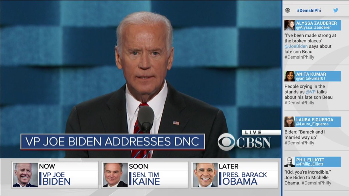 PamelaFalk's tweet image. @VP #Biden #DNC: Because being a teacher is not what she does, it is who she is-proud to be #MiddleClassJoe @CBSNews
