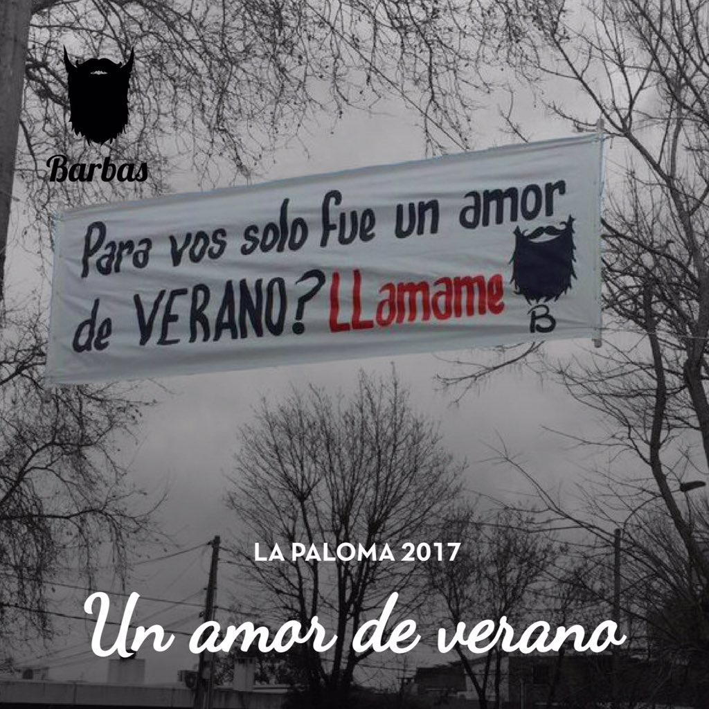 elclubboliche's tweet photo. #Barbas #UnAmorDeVerano #LaPaloma2017 https://t.co/1DivchBl4l
