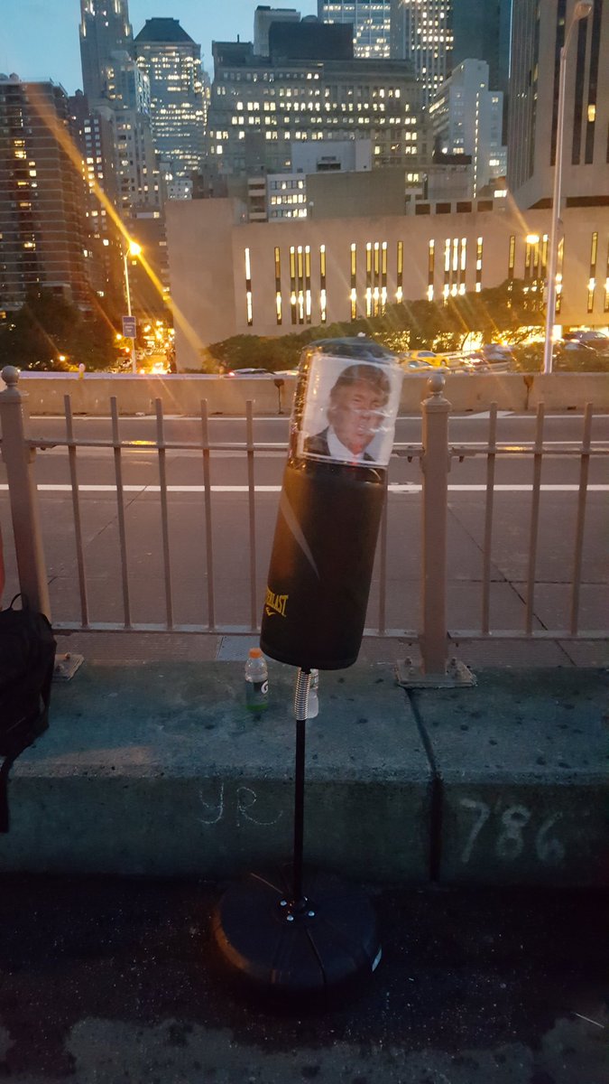 TheRealMalang's tweet photo. #Trump #UFC #BrooklynBridge https://t.co/ACMQl5zOFf