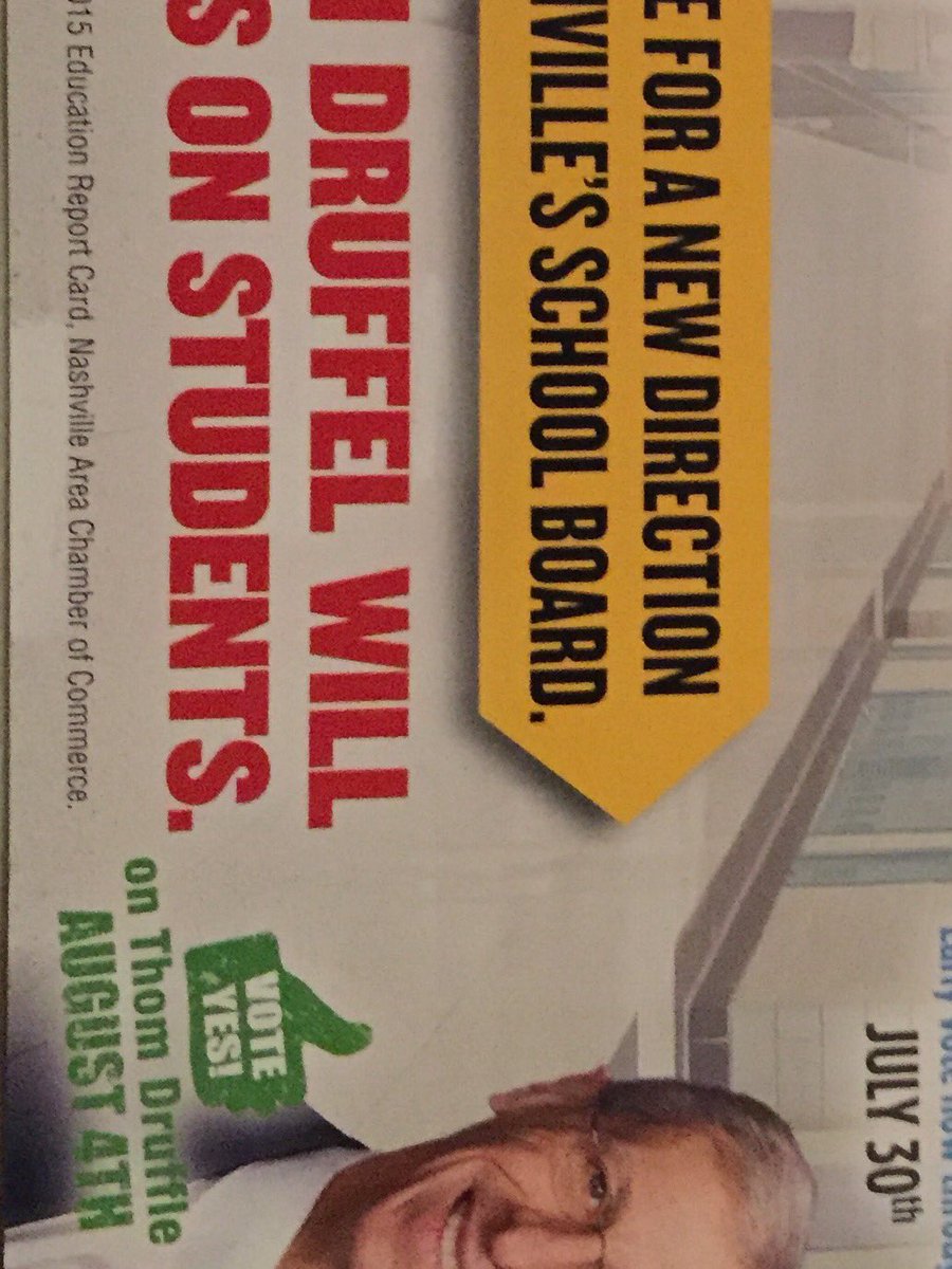 scavendish's tweet photo. Mailer Follies cont.: After MNEA piece for Buggs, Stand for Children can’t even spell its candidate’s name #Druffel https://t.co/dHTVnHdJjE