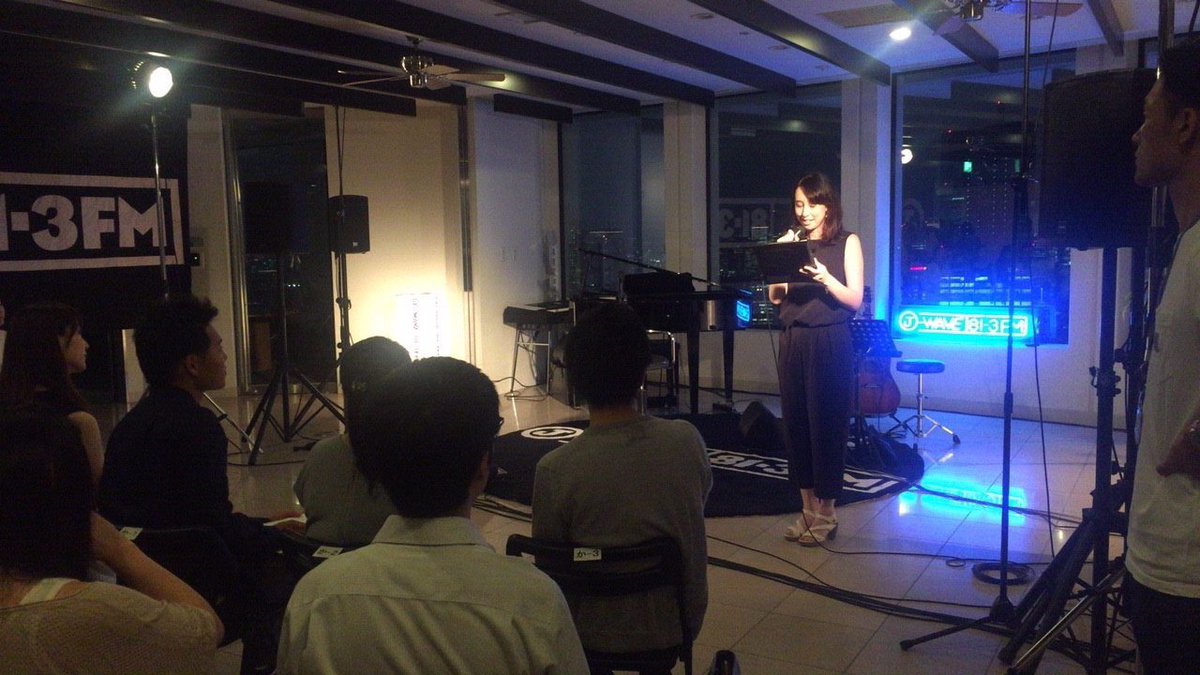 popup_813's tweet photo. #絢香 さんを迎えて昨日開催した #JWAVEBAR!
このライブ音源をOA中♪MCを岡田マリアが務めました。
@Ayaka_1218 #絢香10th #jwave https://t.co/gRYkppv9XT
