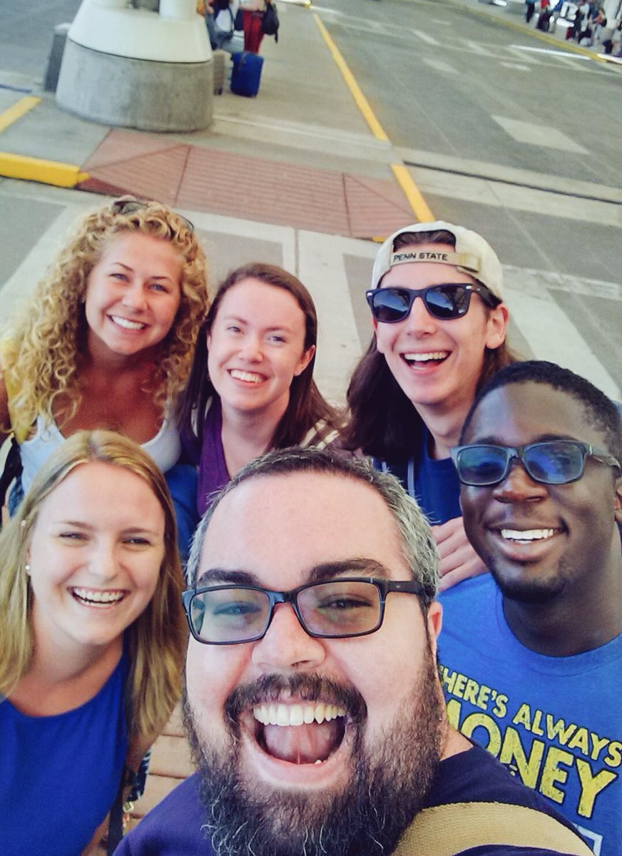 lscottrivera's tweet photo. @univofscranton delegation arrived at #NJSLC2016! #peacebypiece #amdg https://t.co/4Q0sT94PNT
