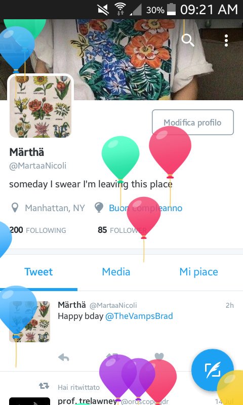 MartaaNicoli's tweet photo. Che cosa bella i palloncini😍 https://t.co/pfM8sTKtDE