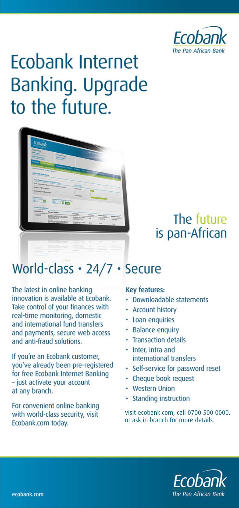 Ecobank Nigeria on Twitter "Keep track of your loan payments using