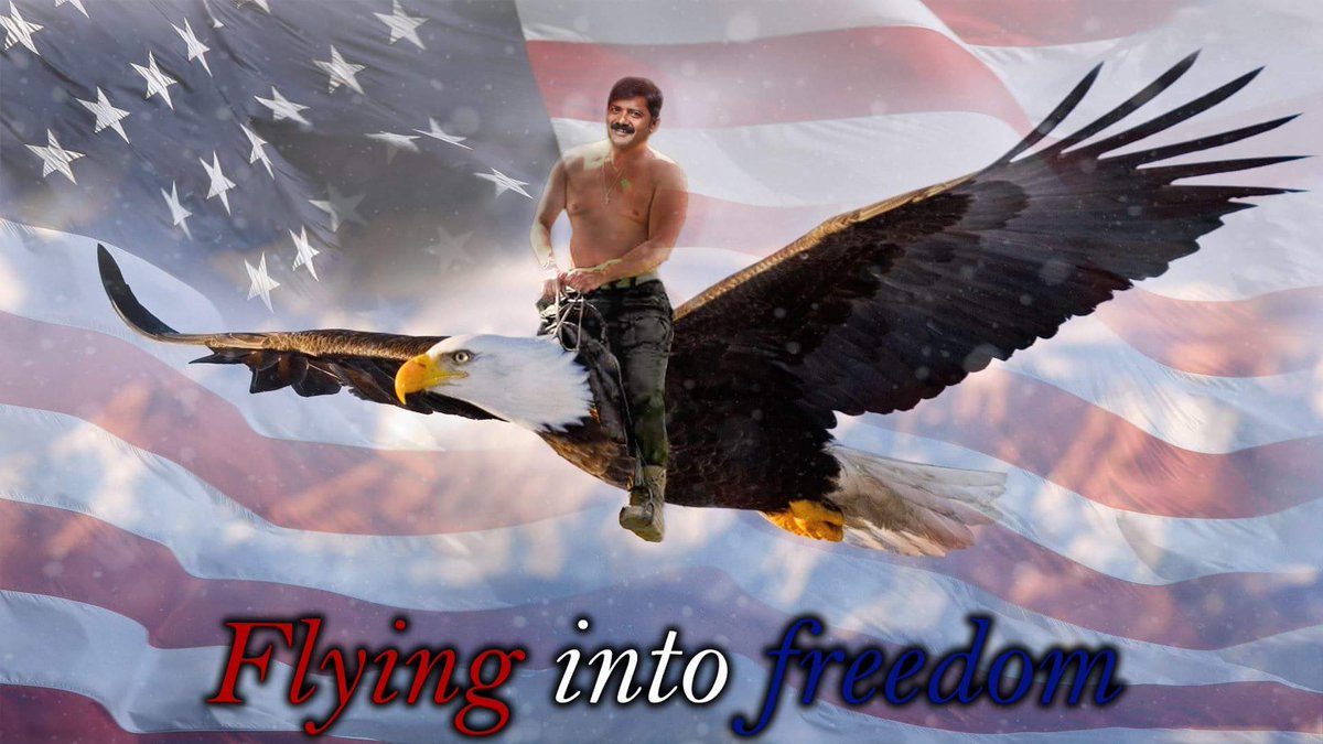 realpradesh's tweet photo. Randy will fly America into Freedom! Vote Randy, Vote America! #freedom #america #VoteRandy #MakeAmericaDiverse https://t.co/BCFmEVxPgx