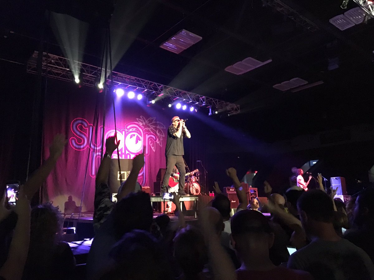 Thank you <a href="/mark_mcgrath/">Mark McGrath</a> for positively impacting my life for the past 19 years! #ijustwanttofly #sugarray #floored