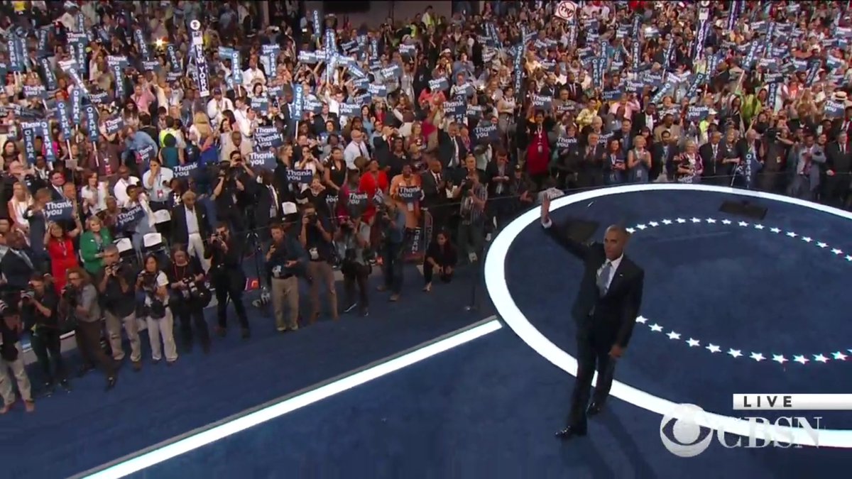 domdelport's tweet photo. Flabbergasted by the brillance and consistency of this man. This is leadership "Dont boo, vote" #DemsInPhilly #DNC https://t.co/mIMlmJOZYv