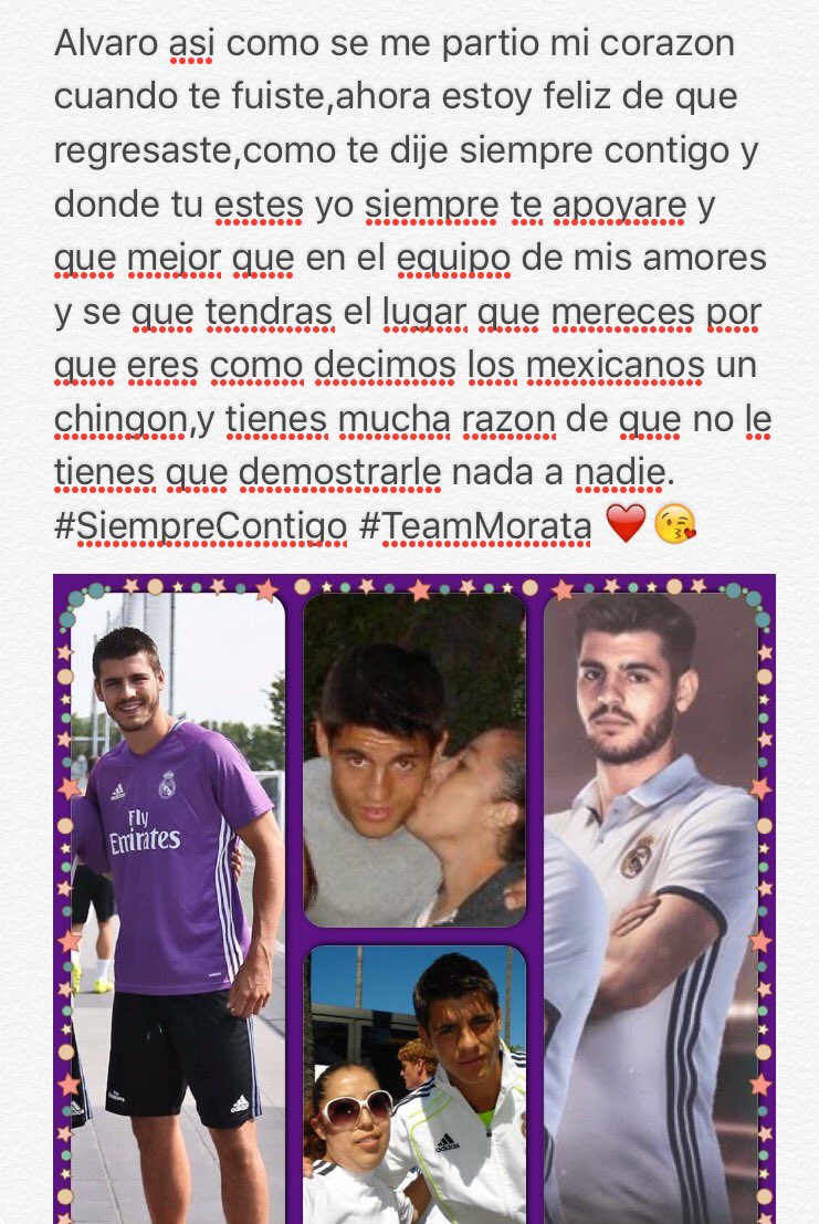 vanecr7's tweet photo. @AlvaroMorata https://t.co/vjP6tFuAkh