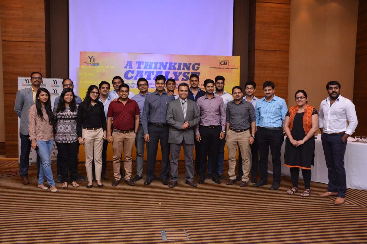 #AThinkingCatalyst Econowise Series from Lehman Brothers to Greece to Brexit in 2016 #YiRaipur #ExperientialLearning