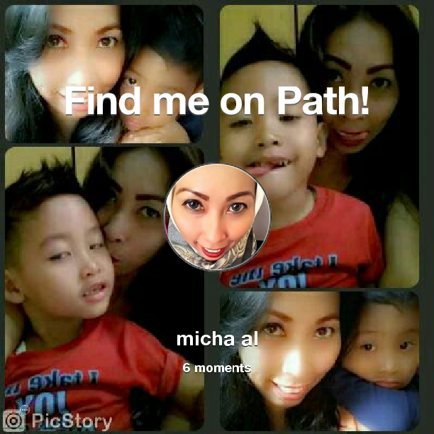 Find me on #Path now! Go to path.com/profile/cPQgf