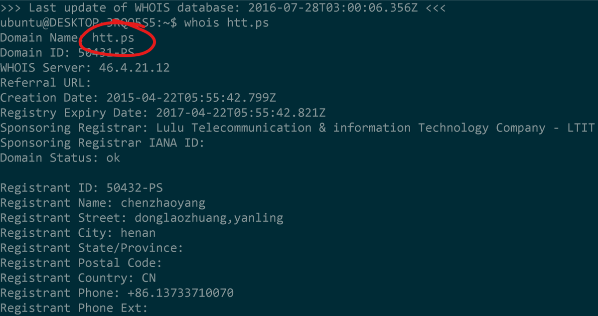 DaveManouchehri's tweet photo. Apparently a Chinese company owns htt.ps. I'm sure that's never going to be abused. https://t.co/9LG3MOJYJ5