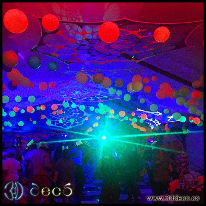 UV Glow party  #events #eventtrends #photooftheday #photography #decor #bizbash #eventprofs