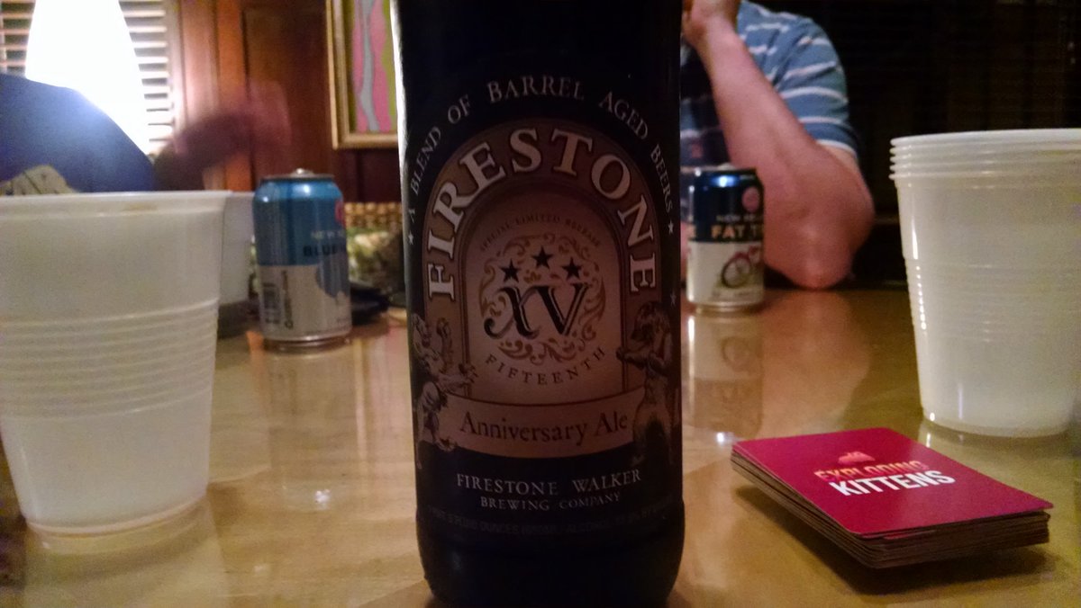 EdSlaysTV's tweet photo. I'm fucking lit son! @FirestoneWalker https://t.co/SbSNWcUo3h