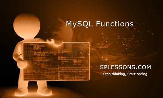 splessons's tweet image. (MySQL Functions) - #MySQLFunctions, #MySQLTutorials, #MySQL, #SPLessons